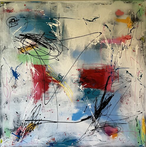 Grafitti 11 by Lynn MacDonald, Painting for Sale on Select
