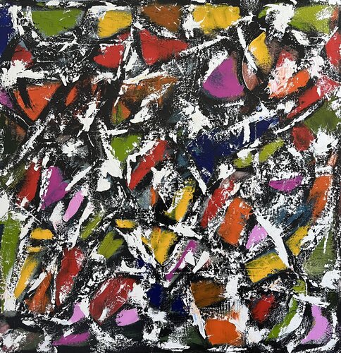 Confetti 6 by Lynn MacDonald, Painting for Sale on Select