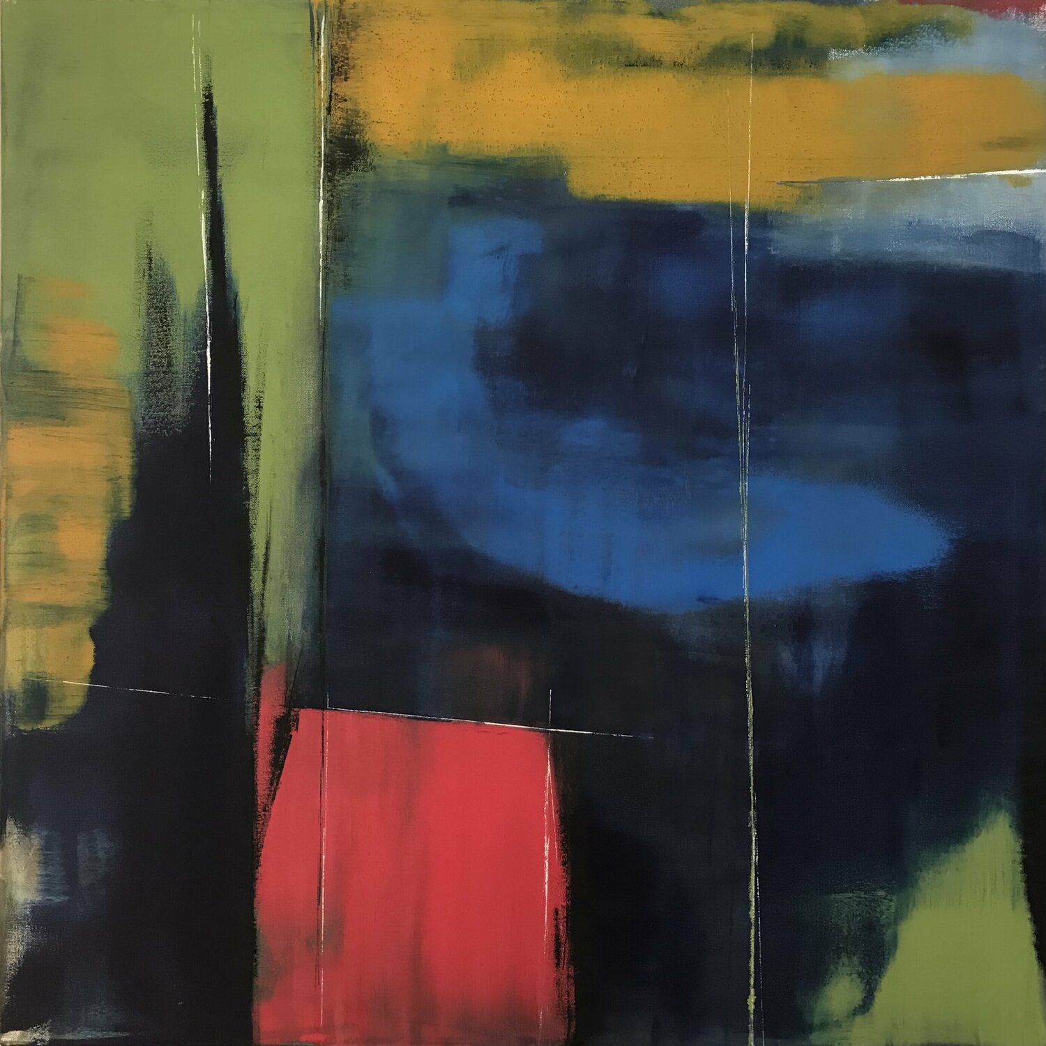 Color Blocks 105 Lynn MacDonald Original painting for sale