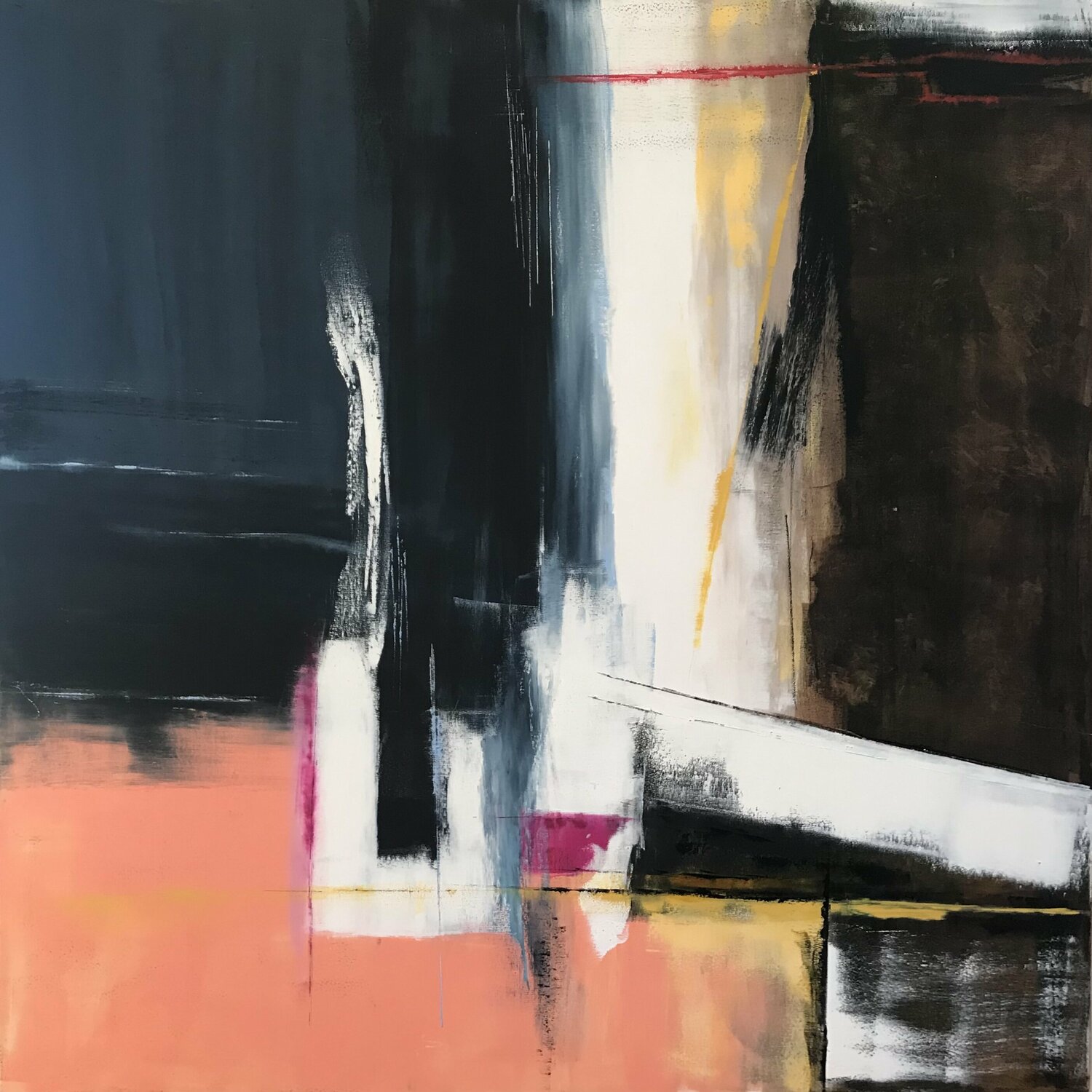 Color Blocks 101 Lynn MacDonald Original painting for sale