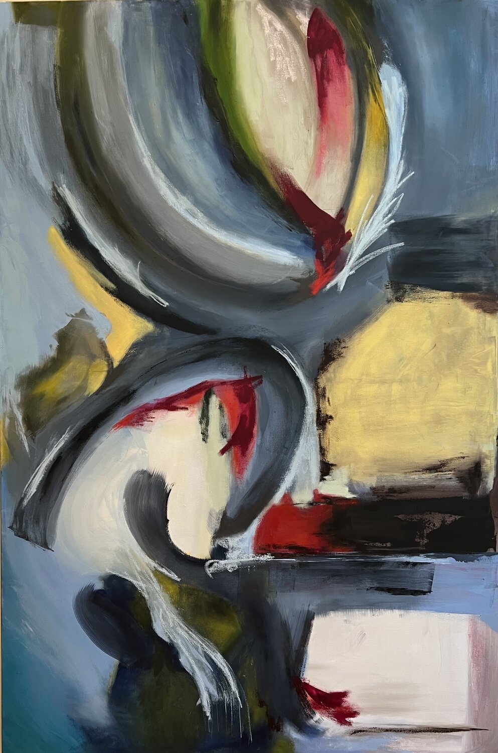 Fracture Lynn MacDonald Original painting for sale