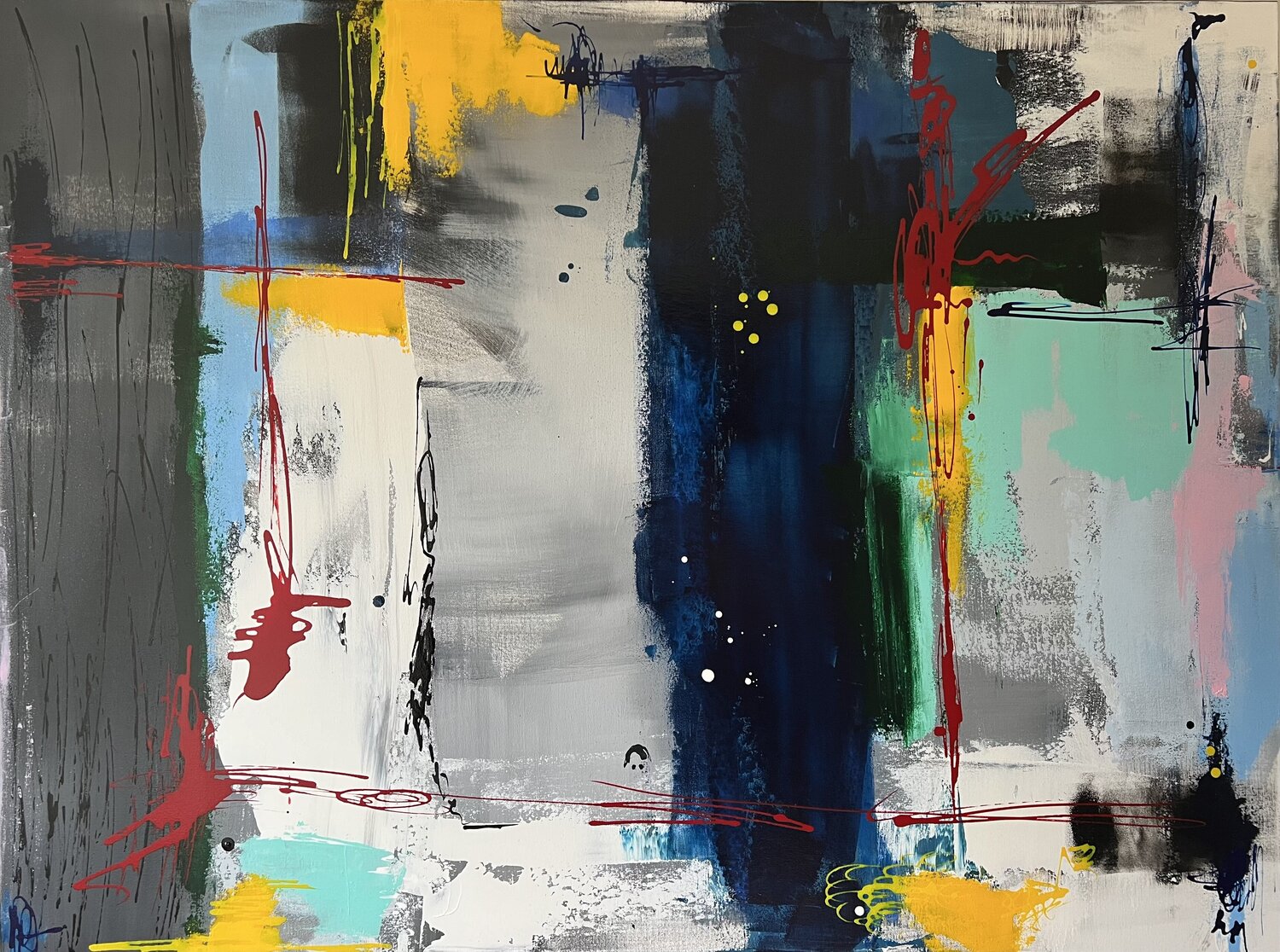 Having fun 2 Lynn MacDonald Original painting for sale