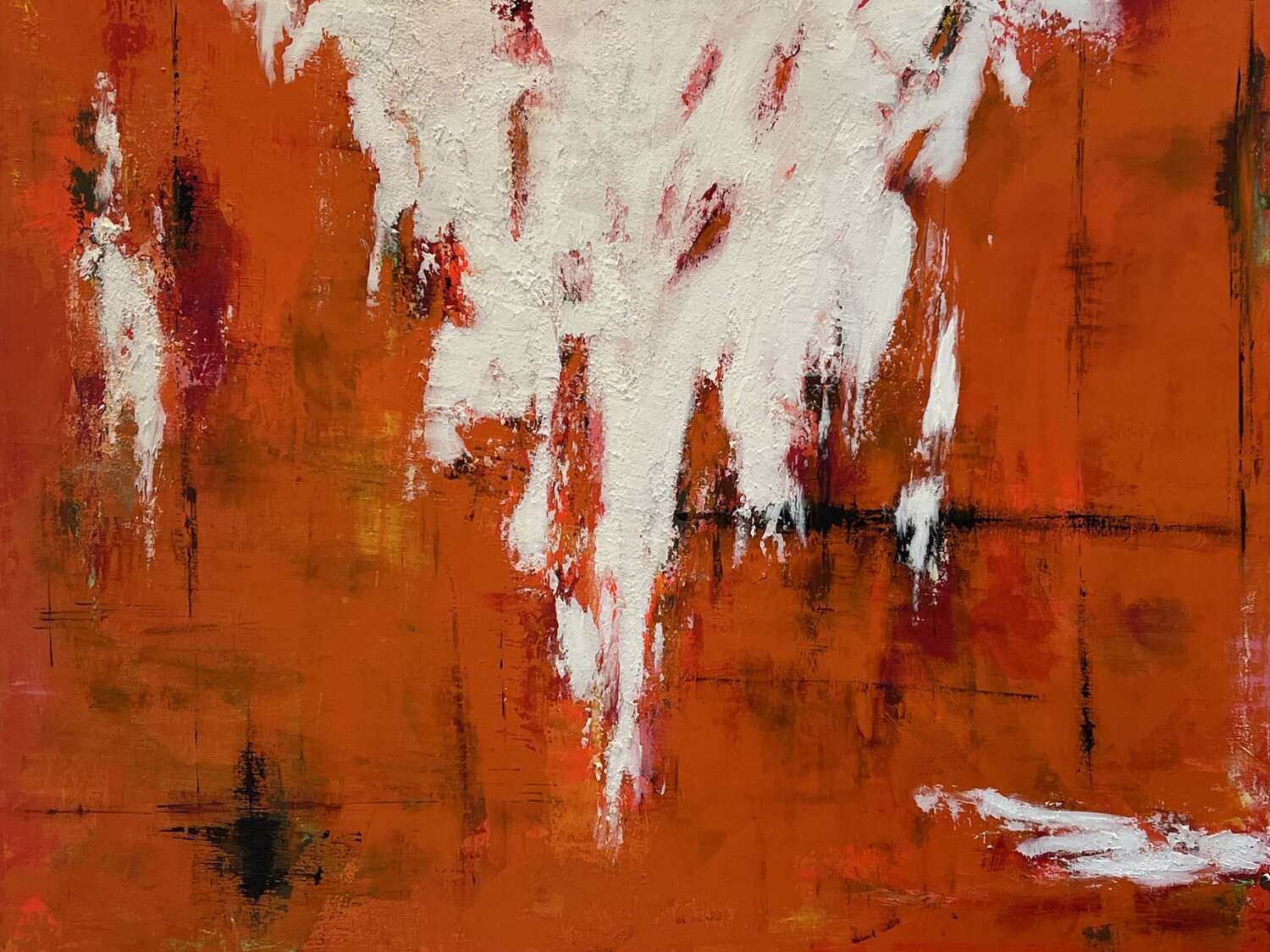 Orange Crush Lynn MacDonald Original painting for sale