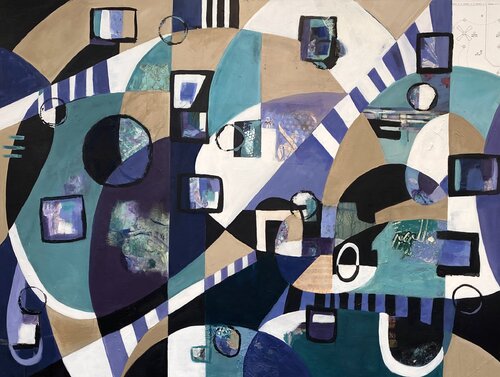 Night Beat by Joyce Stephen, Painting for Sale on Select