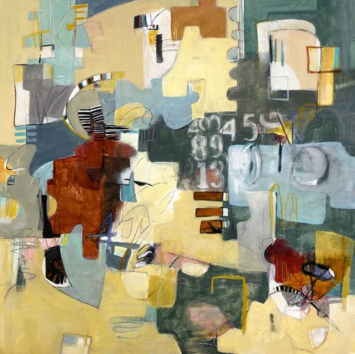 Campus Life by Joyce Stephen, Painting for Sale on Select