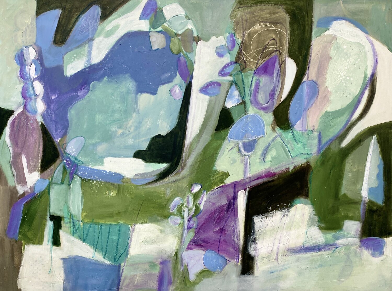 Wildflowers Joyce Stephen Original painting for sale