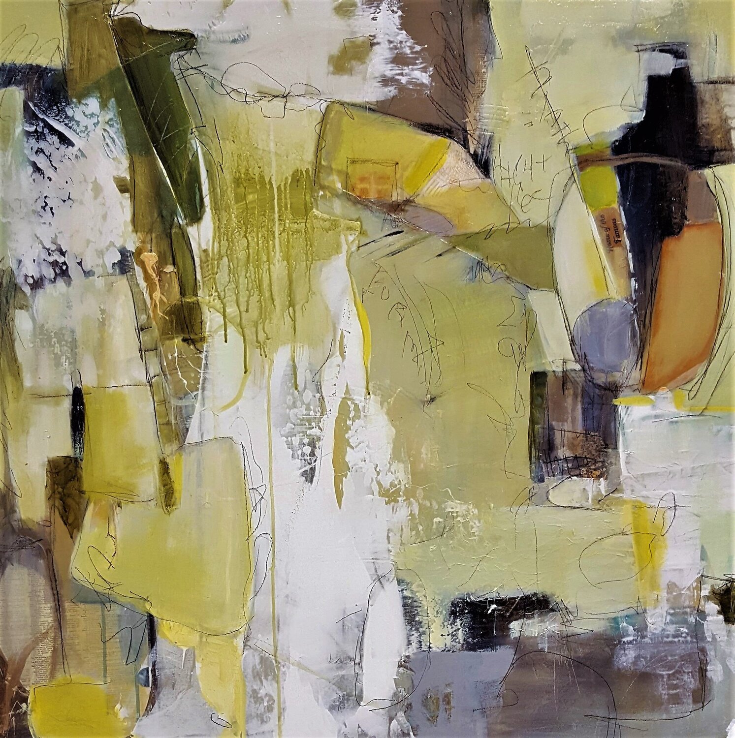 Olive Garden Joyce Stephen Original painting for sale