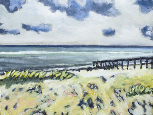 An der Ostsee III by Thomas Anton Stribick, Painting for Sale on Select
