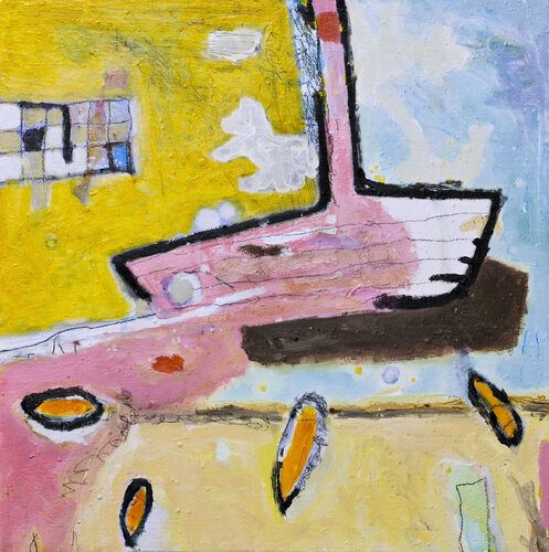 Boot? by Thomas Anton Stribick, Painting for Sale on Select