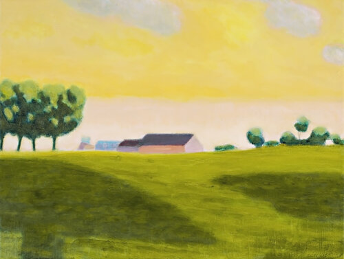 Schattenbaum IV by Thomas Anton Stribick, Painting for Sale on Select