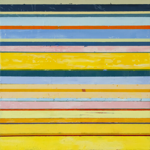 Streifen, Landschaft III by Thomas Anton Stribick, Painting for Sale on Select