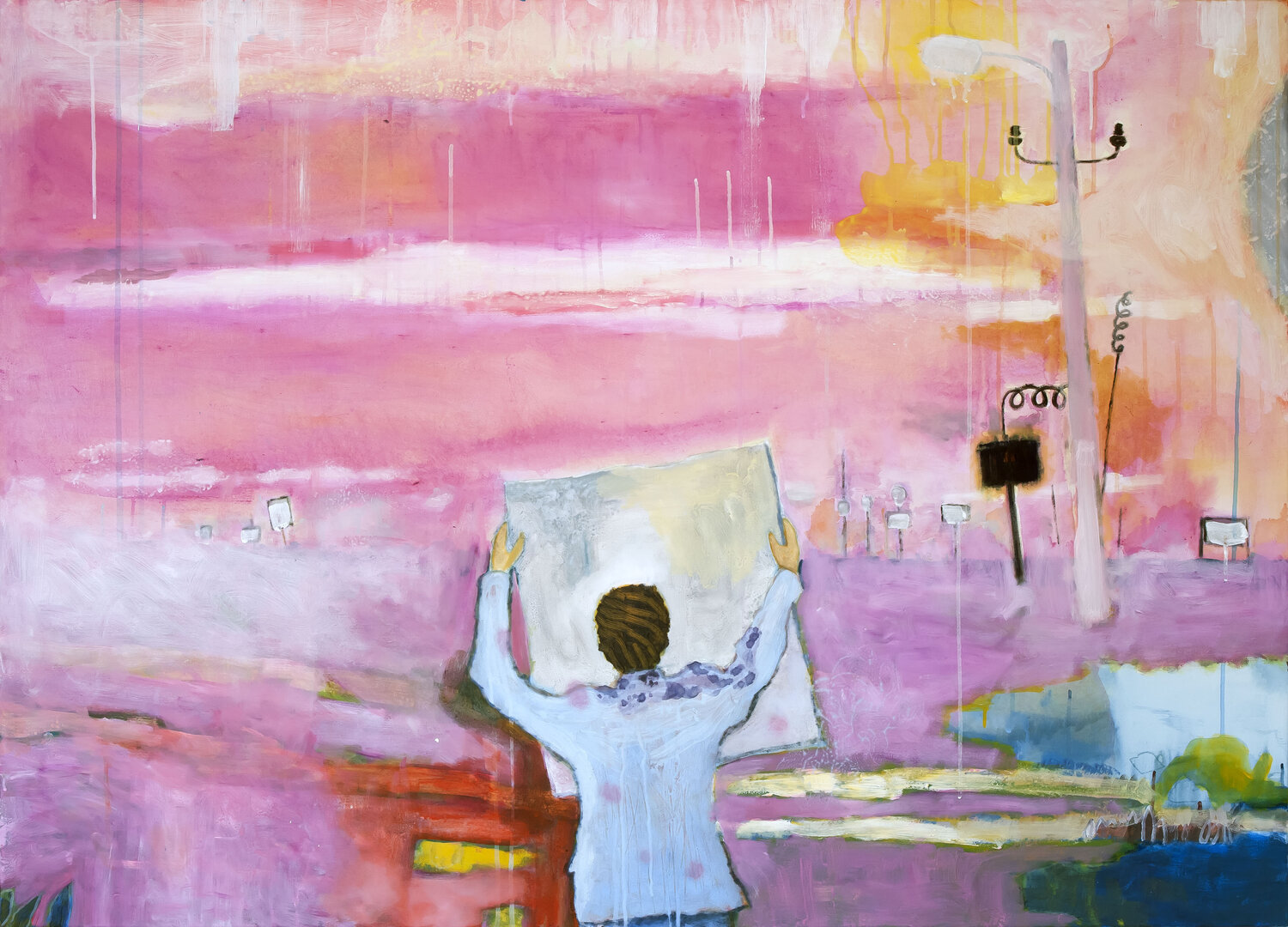 Tabula Rasa Thomas Anton Stribick Original painting for sale