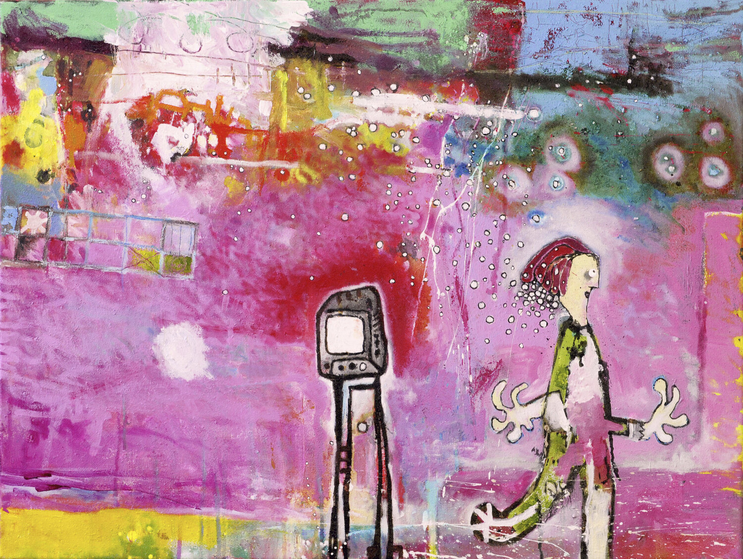 TV Thomas Anton Stribick Original painting for sale