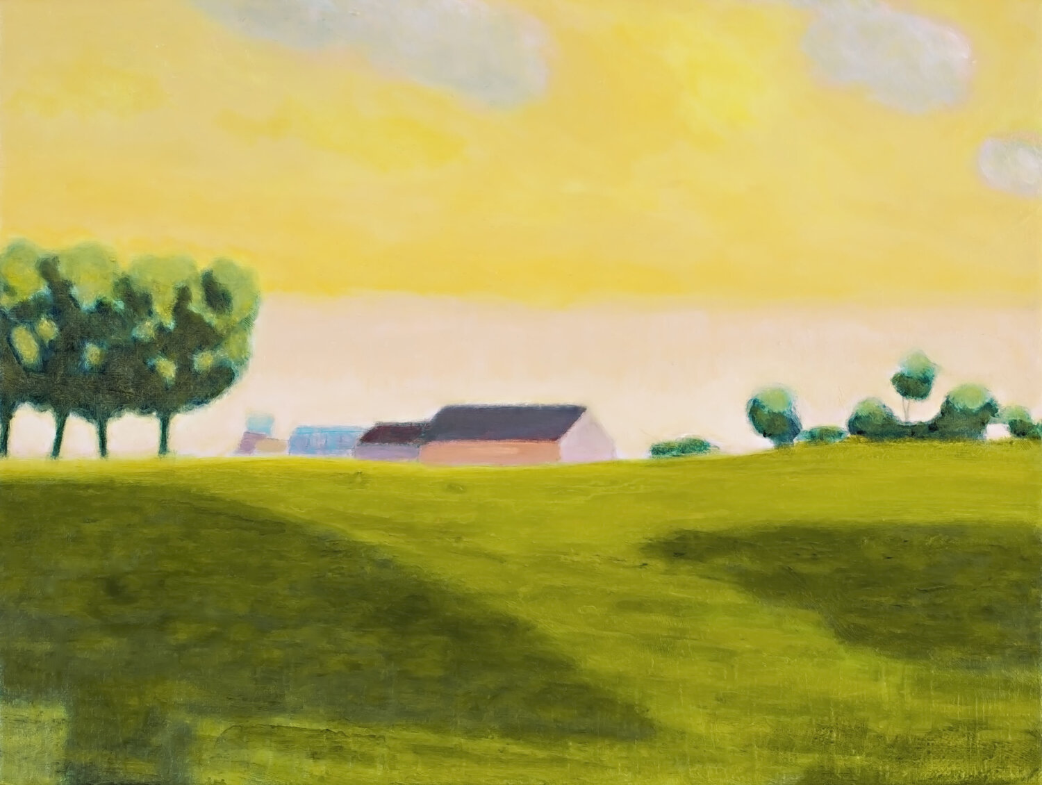 Schattenbaum IV Thomas Anton Stribick Original painting for sale