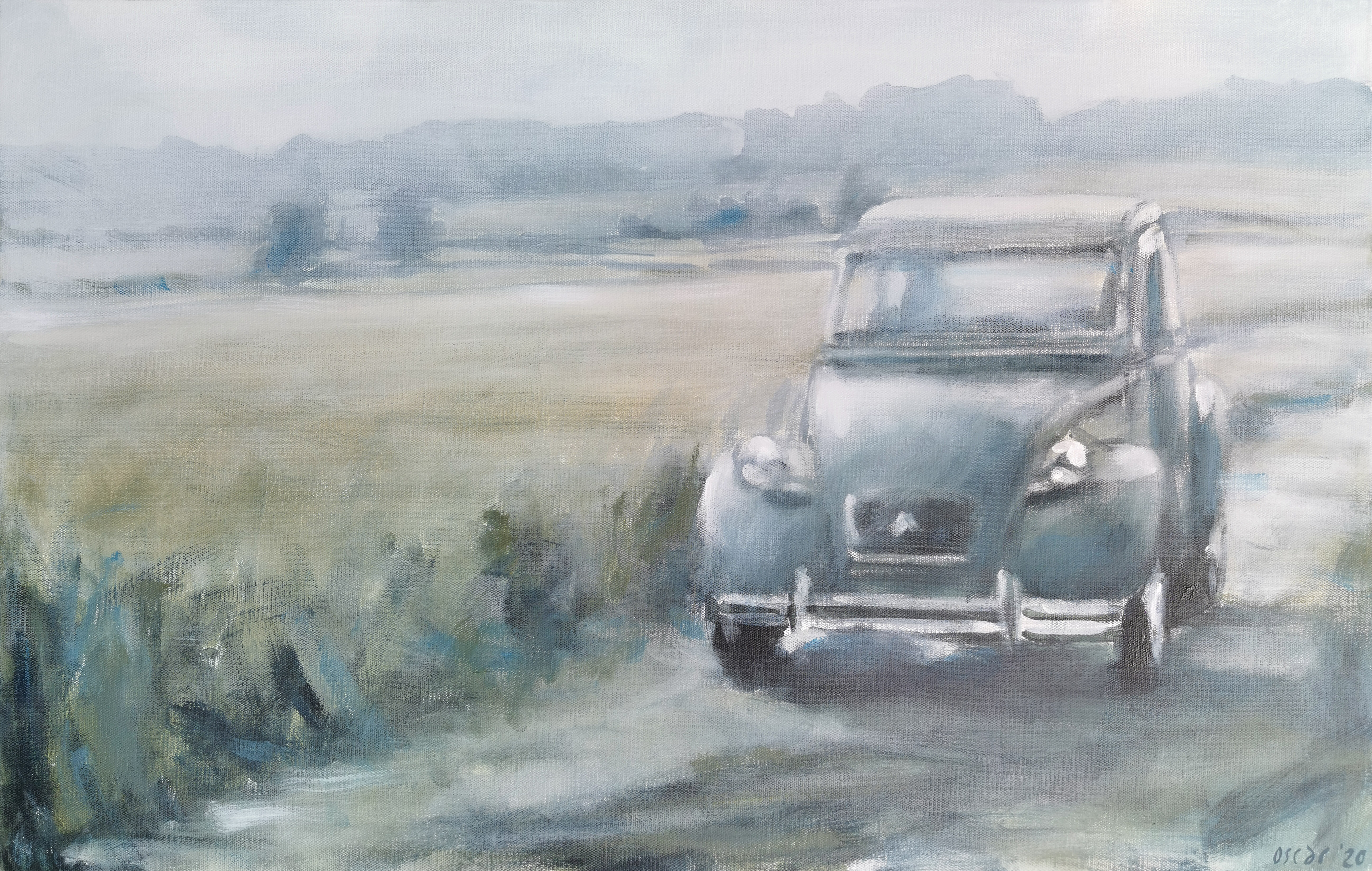 2cv in Landscap