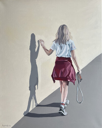 ON MY TERMS #2 by Ewa Krzywińska, Painting for Sale on Select