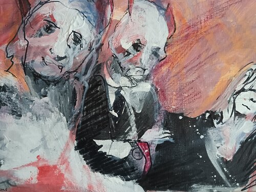 Conspiracy by rob Jacobs, Painting for Sale on Select