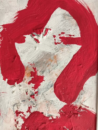 Art Brut - Lady in Red by rob Jacobs, Painting for Sale on Select