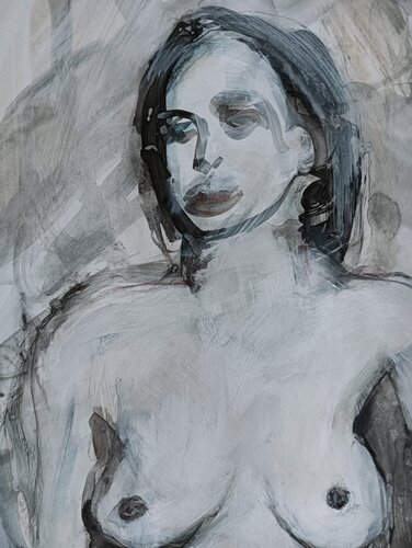 Melancholic by rob Jacobs, Painting for Sale on Select