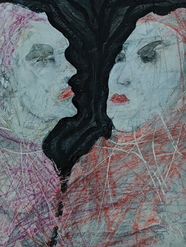 What grew between us by rob Jacobs, Painting for Sale on Select