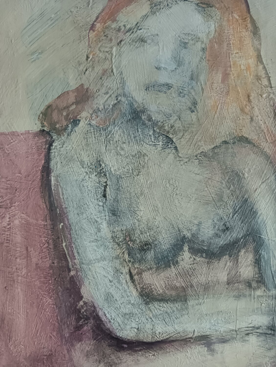 In Doubt rob Jacobs Original painting for sale