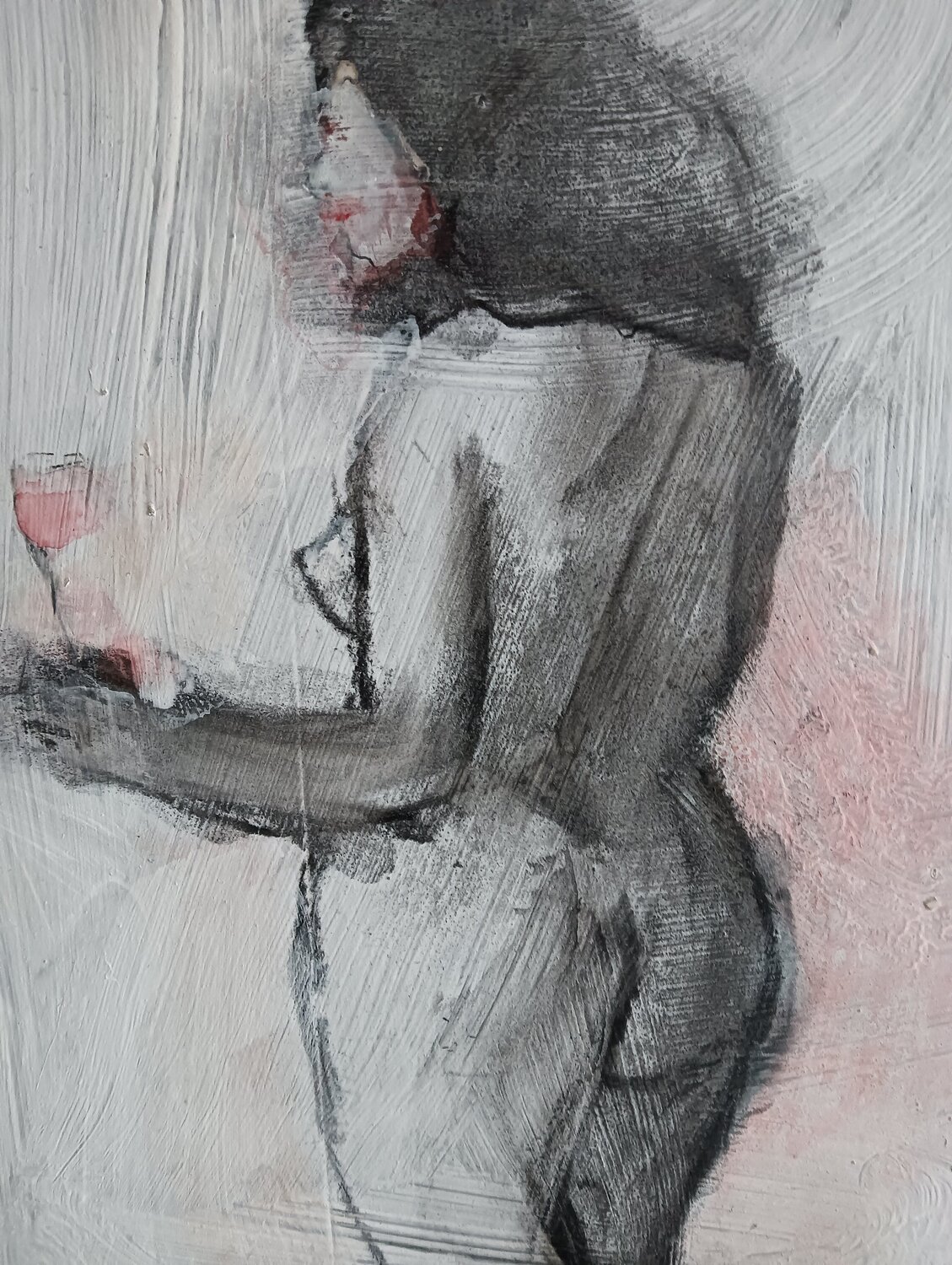 Romantic Wine rob Jacobs Original painting for sale