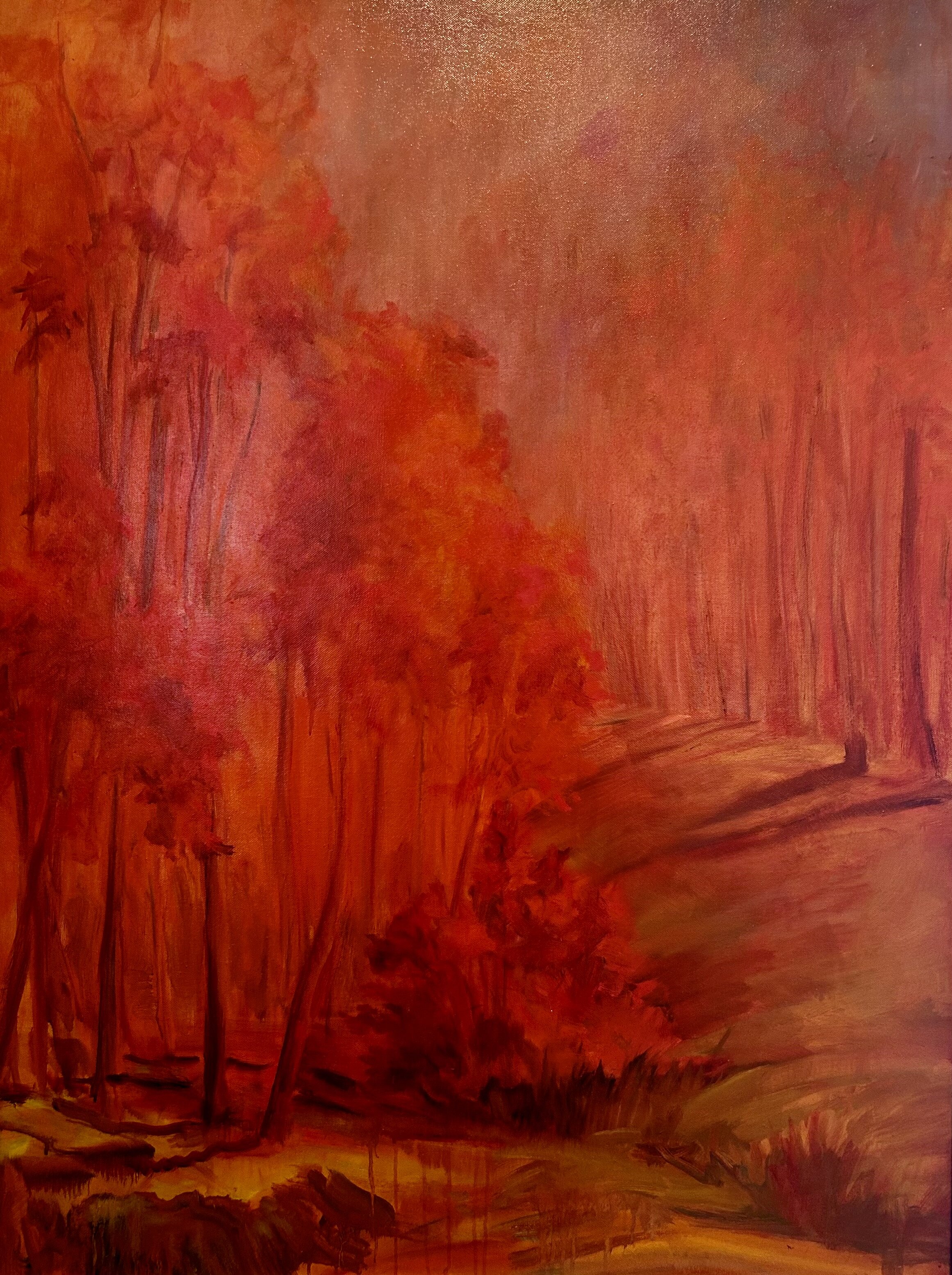 Red Glow, Spring Grove, Cincinnati, Ohio