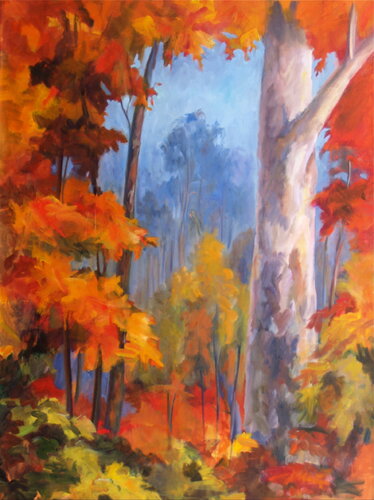 Sycamore Morning by Deirdre Dyson, Painting for Sale on Select