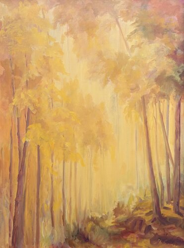 Golden Glow, Spring Grove, Cincinnati, Ohio by Deirdre Dyson, Painting for Sale on Select