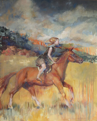 Graceful & Strong by Diana Howard, Painting for Sale on Select