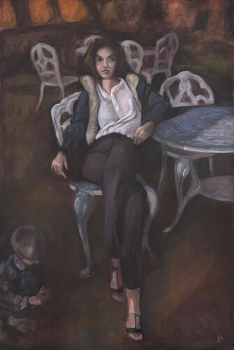 After Mum's wedding by Diana Howard, Painting for Sale on Select