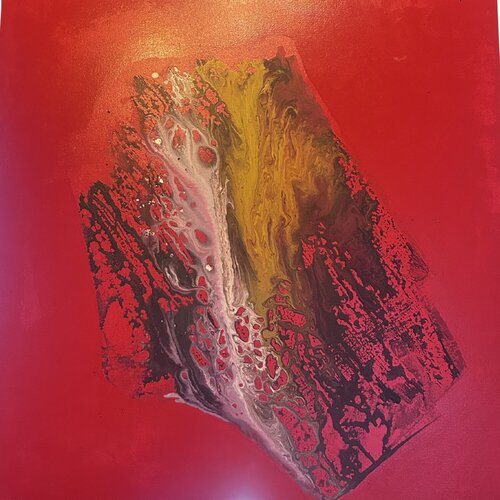 Heart in Hand by Eileen Contreras -Art Curator-, Painting for Sale on Select