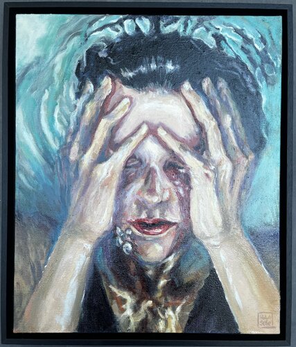 L’instant de résistance by Hana Sebel, Painting for Sale on Select