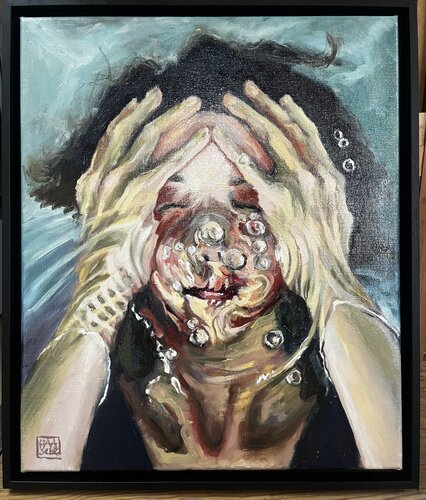 Submersion by Hana Sebel, Painting for Sale on Select