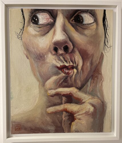 Repetition l - Toujours là by Hana Sebel, Painting for Sale on Select