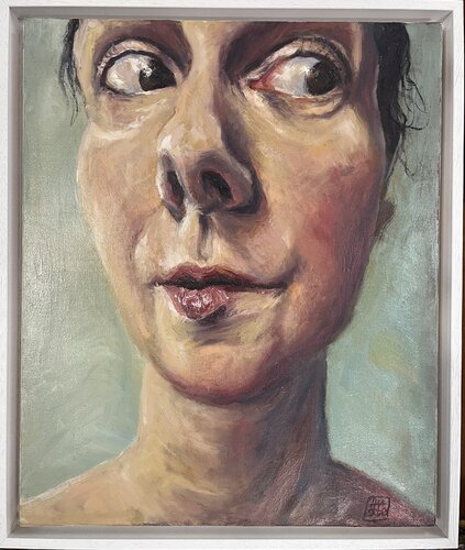 Repetition ll - Traitement intérieur by Hana Sebel, Painting for Sale on Select