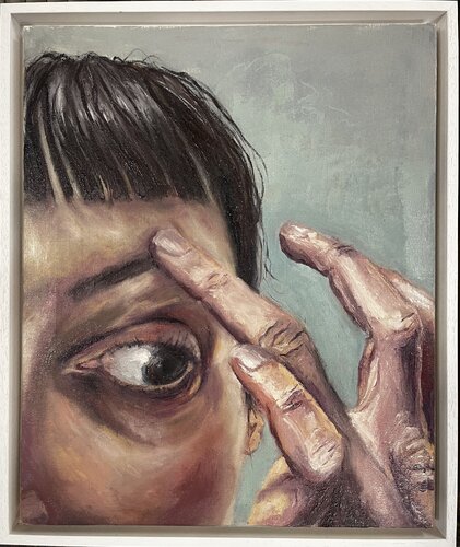 Repetition lll - Pressure Point by Hana Sebel, Painting for Sale on Select