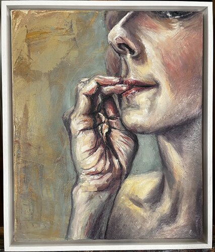 Repetition lV - Compter by Hana Sebel, Painting for Sale on Select