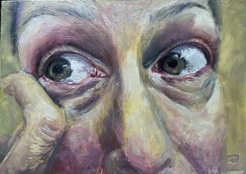 Overwhelm by Hana Sebel, Painting for Sale on Select