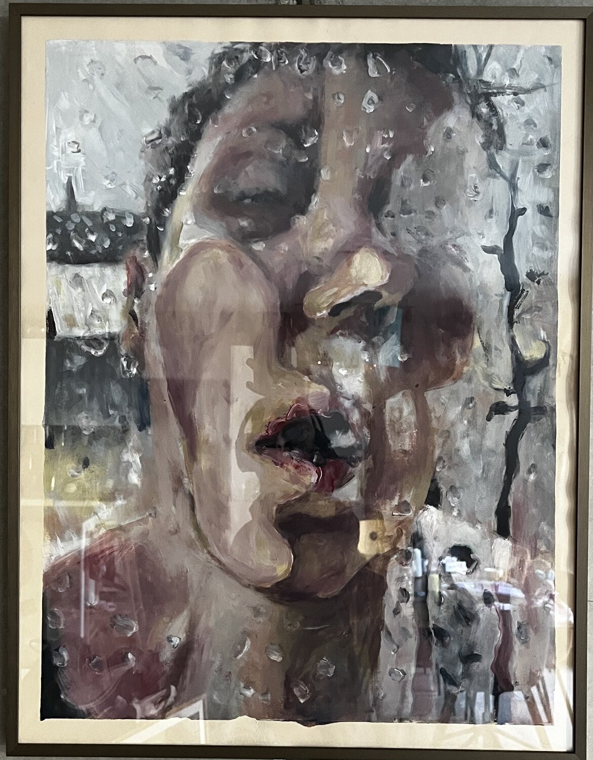 Distorsion Hana Sebel Original painting for sale