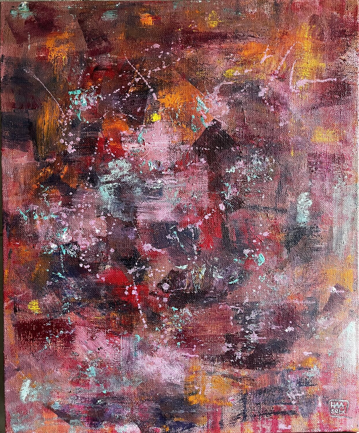 Couche close Hana Sebel Original painting for sale