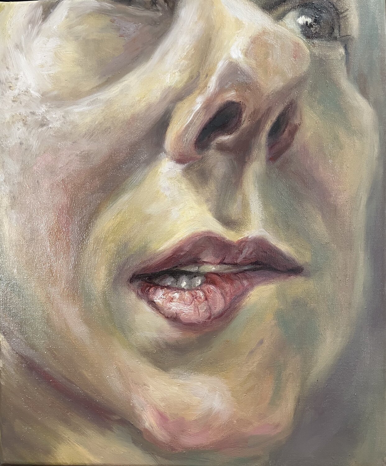 Suspension Hana Sebel Original painting for sale