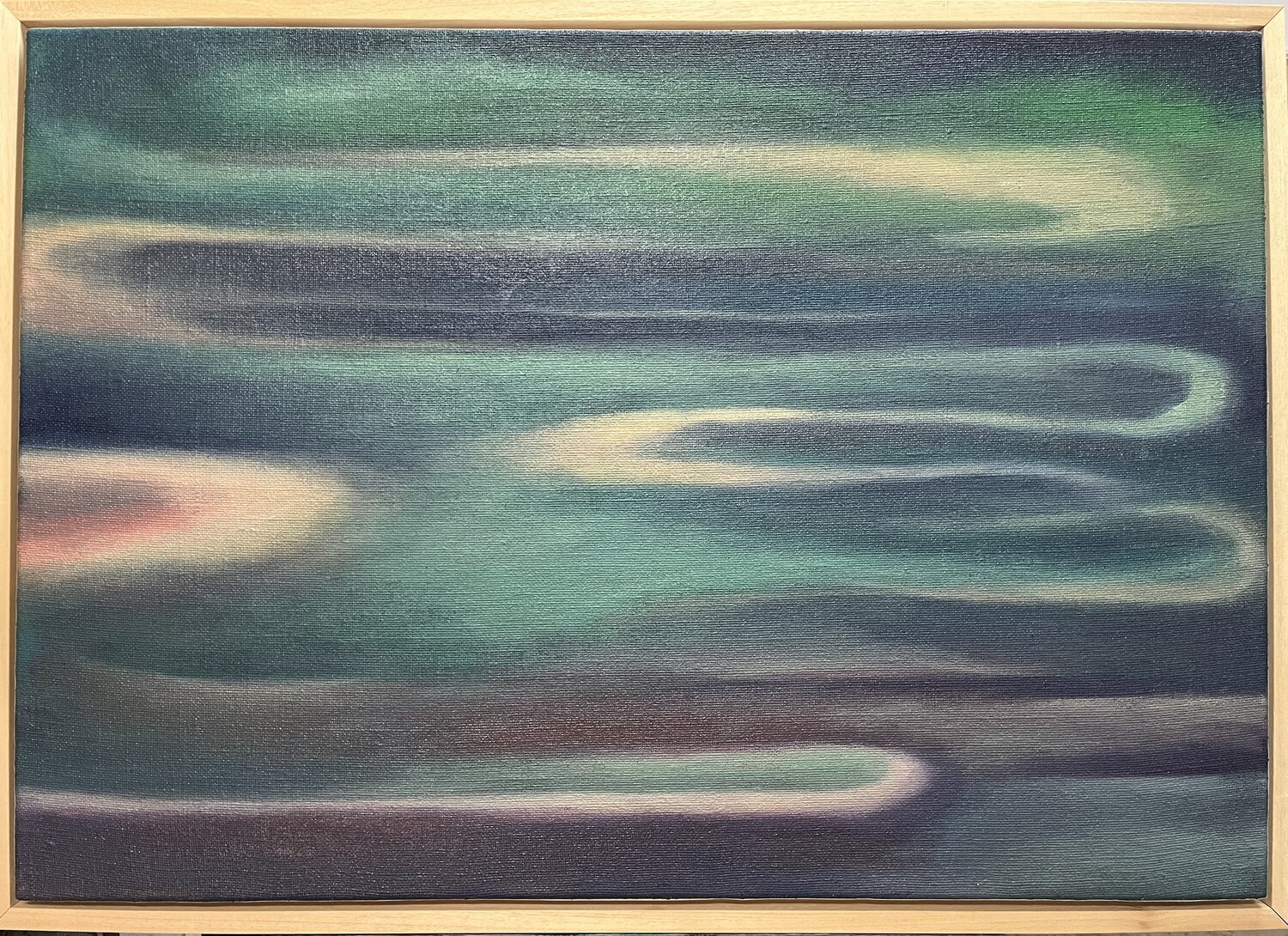 Ah the Edge of form Hana Sebel Original painting for sale