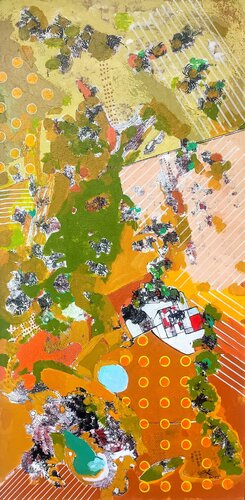 SAT 5/2025 Serie Agricultura y Tecnología by IGNACIO KLINDWORTH, Painting for Sale on Select