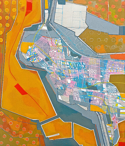 SAT 6/2025 Agricultura y Tecnología. by IGNACIO KLINDWORTH, Painting for Sale on Select
