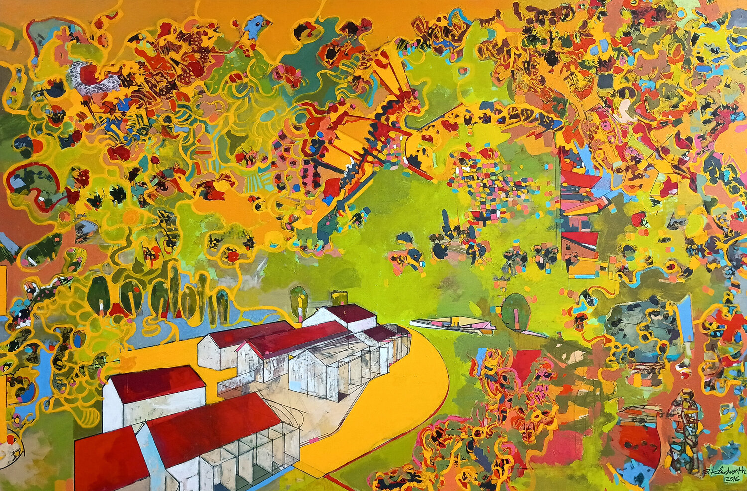 PDT 1/2017 Montes de Toledo IGNACIO KLINDWORTH Original painting for sale
