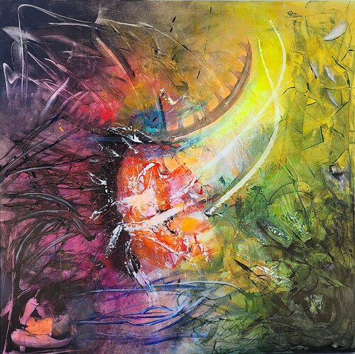 Genesis by Gudrun Dapont, Painting for Sale on Select
