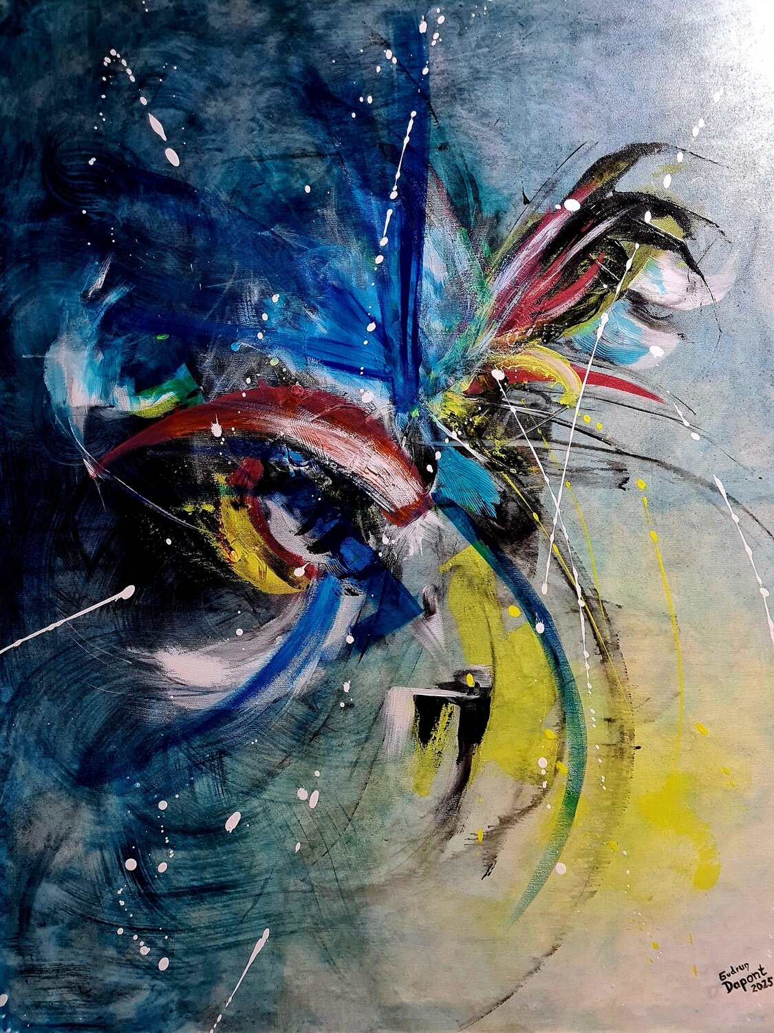 Impulsraum Gudrun Dapont Original painting for sale