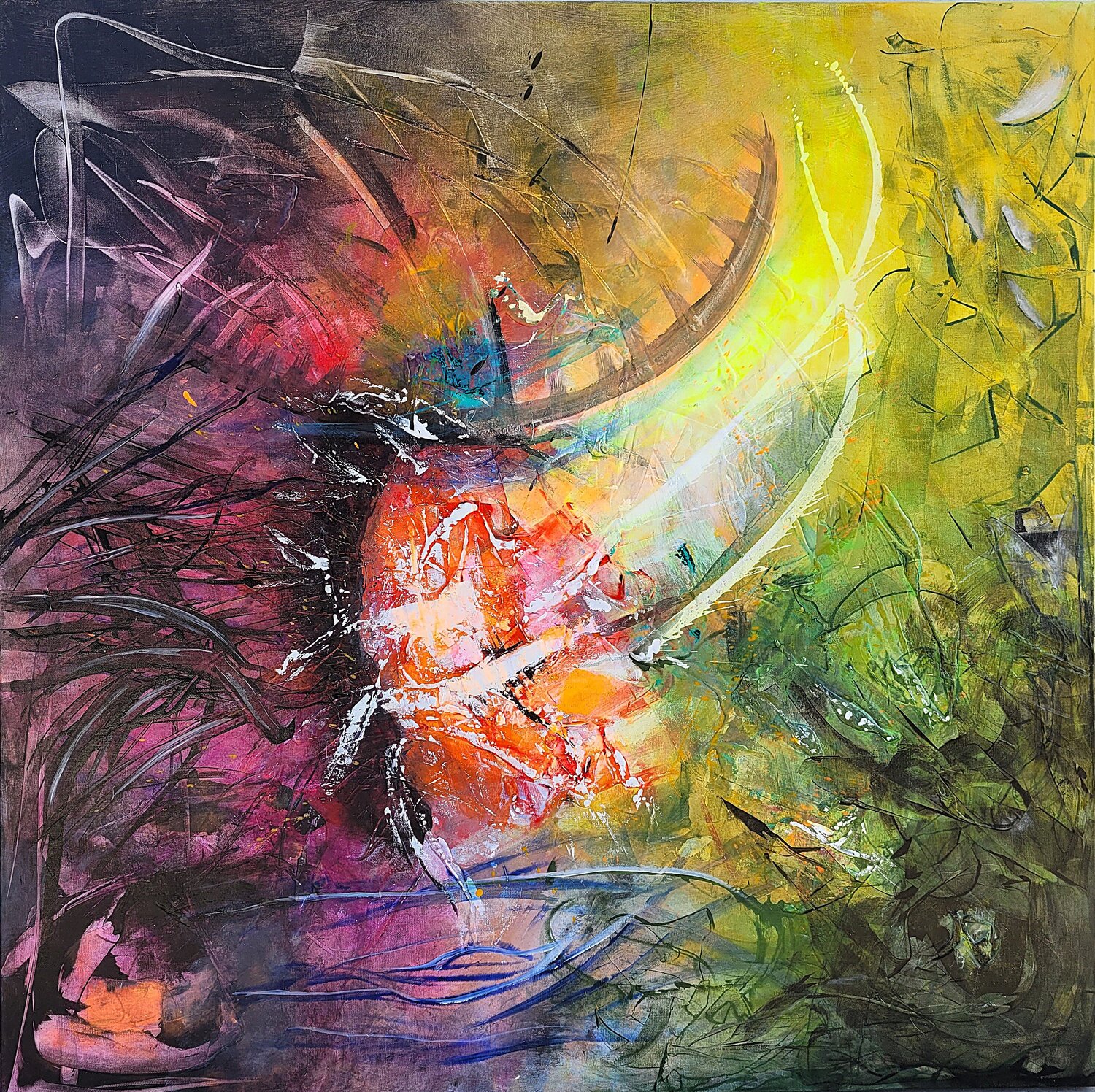 Genesis Gudrun Dapont Original painting for sale