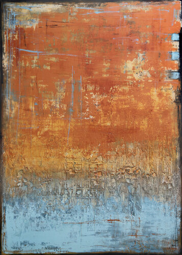 SILENT HEAT by Inez Froehlich, Painting for Sale on Select